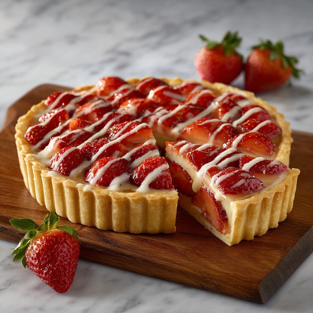 Strawberry Cream Cheese Puff Pastry Danish Recipe - Recipe Image