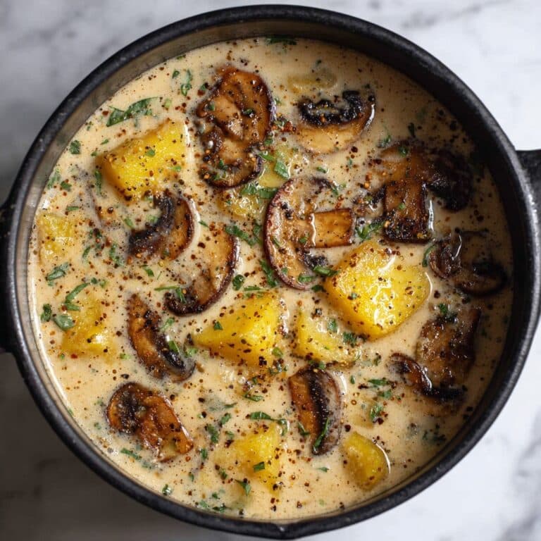 Mushroom Potato Soup Recipe