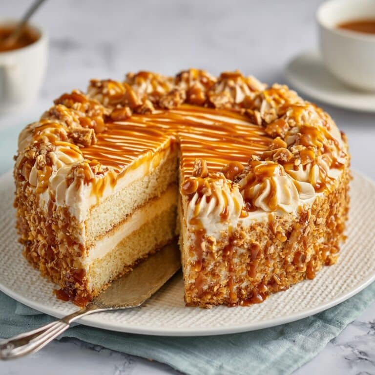 Caramel Cloud Cake Recipe