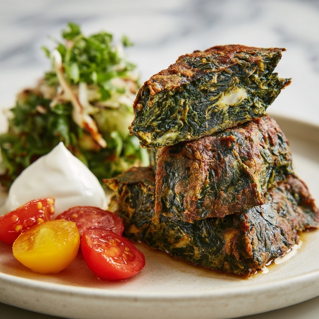 Kuku Sabzi (Persian Herb & Spinach Frittata) Recipe - Recipe Image