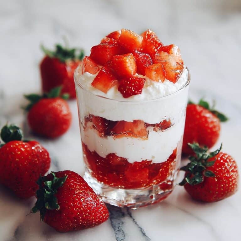 Mexican Fresas Con Crema Recipe