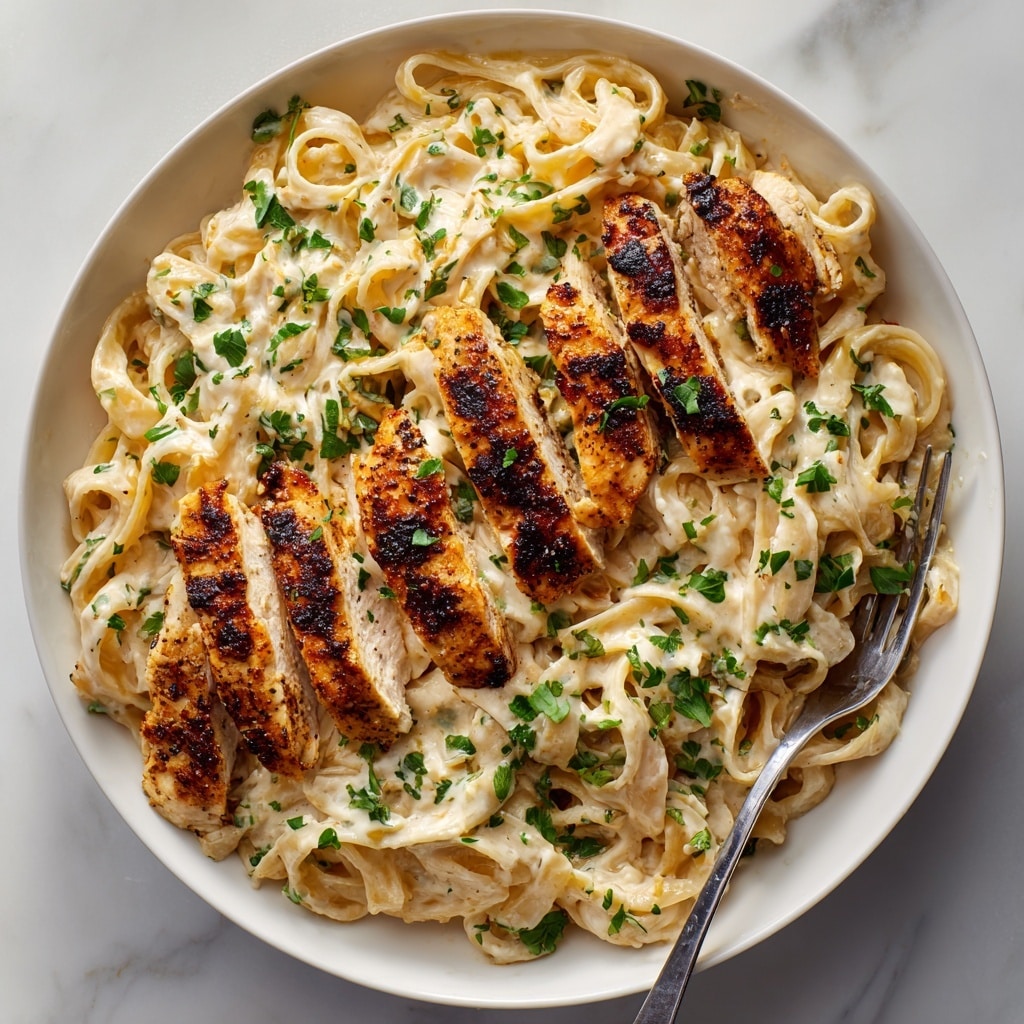 Blackened Chicken Alfredo Recipe