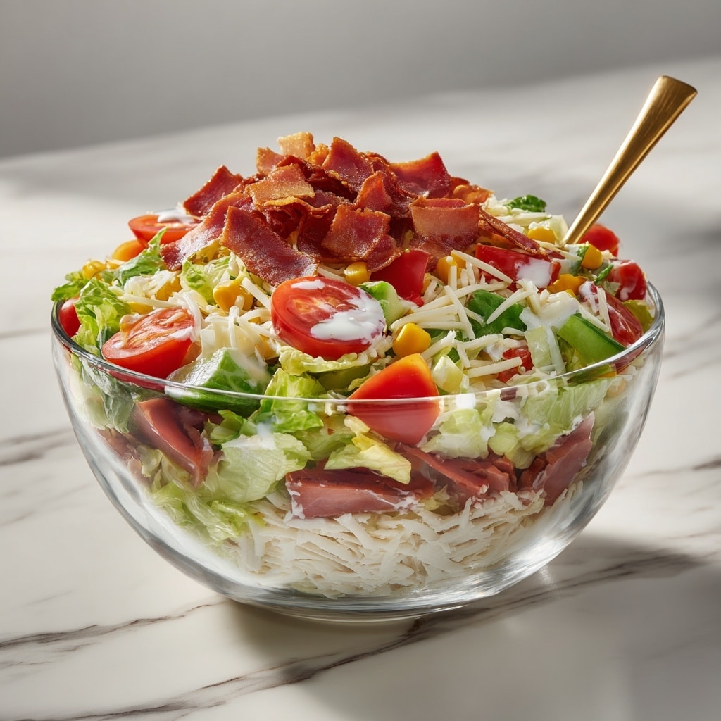 Italian Grinder Chicken Salad Recipe - Recipe Image