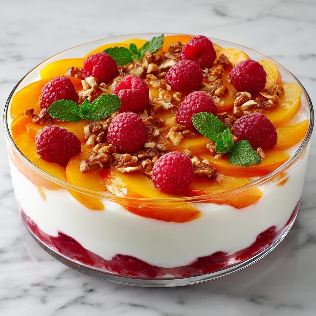 Peach Cobbler Cheesecake Salad Recipe