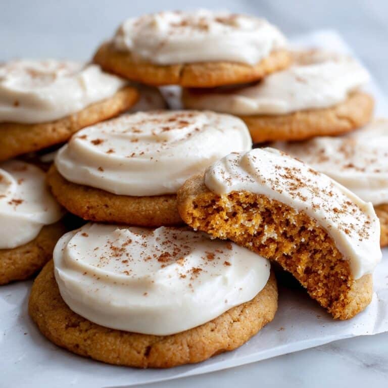 Pumpkin Sugar Cookies with Cream Cheese Frosting Recipe