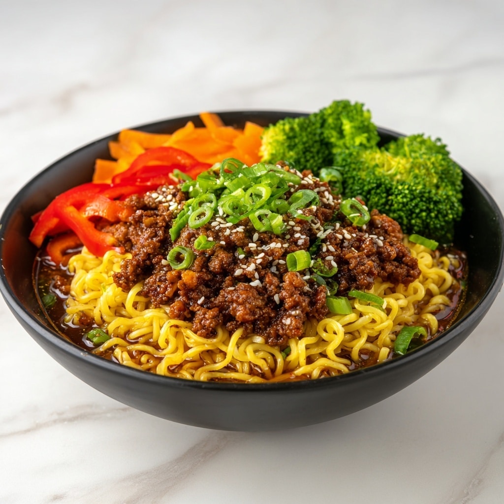 Slow Cooker Beef Ramen Recipe - Recipe Image