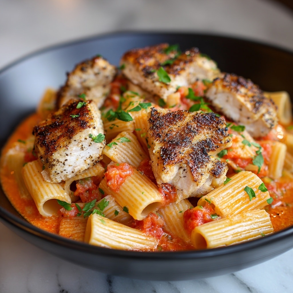 Honey Pepper Chicken Panini Pasta Recipe