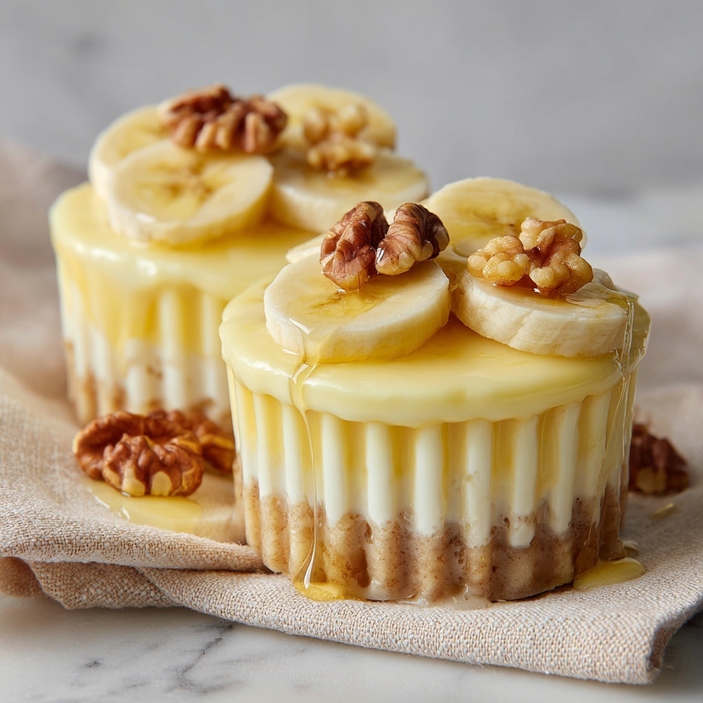 Creamy Banana Custard Cups Recipe