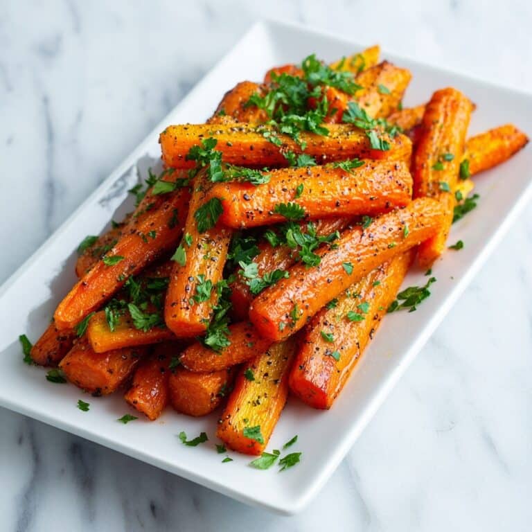 Roasted Parsley Carrots Recipe