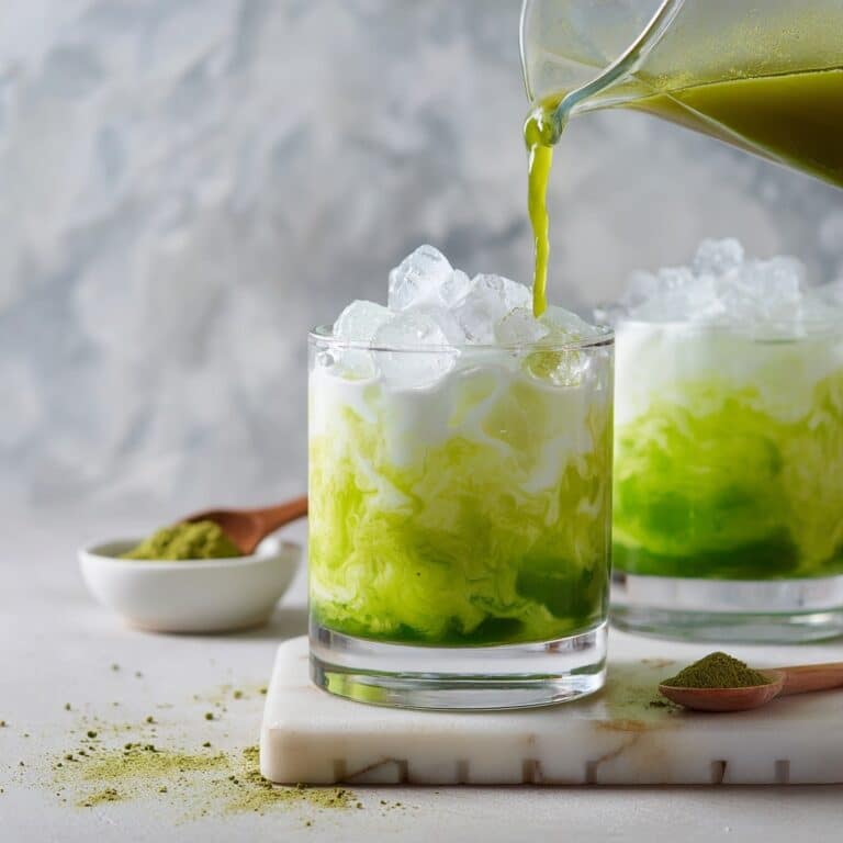 Iced Matcha Latte Recipe