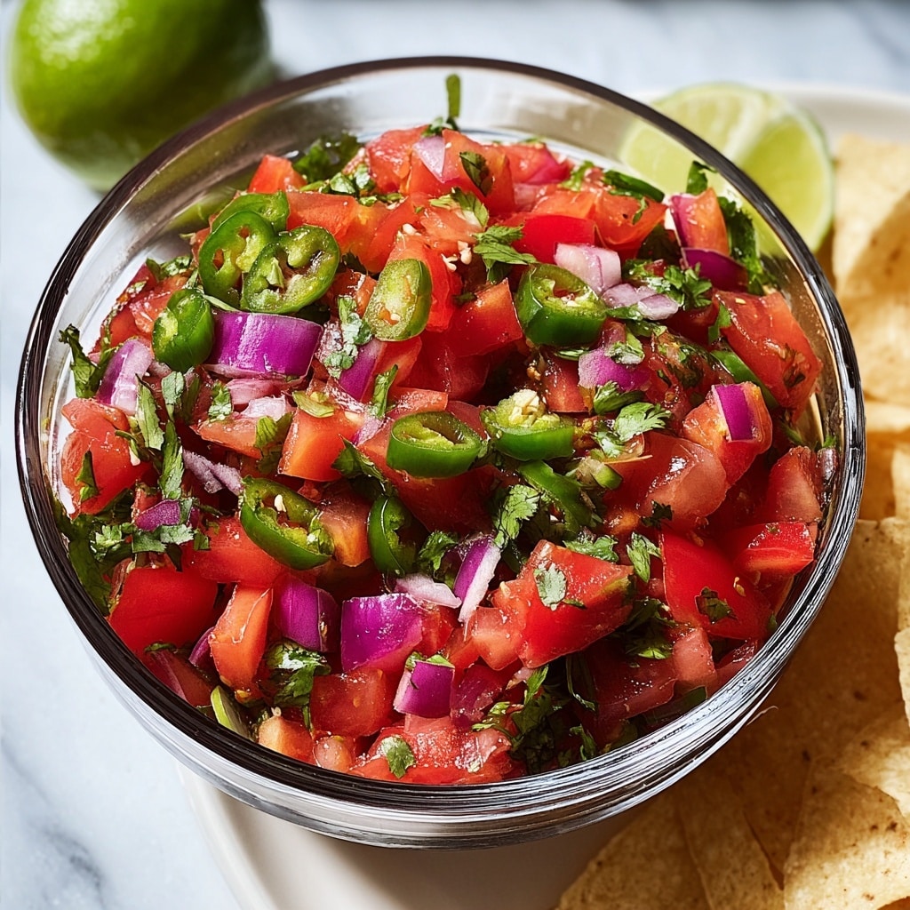 Easy Pico de Gallo Salsa Recipe