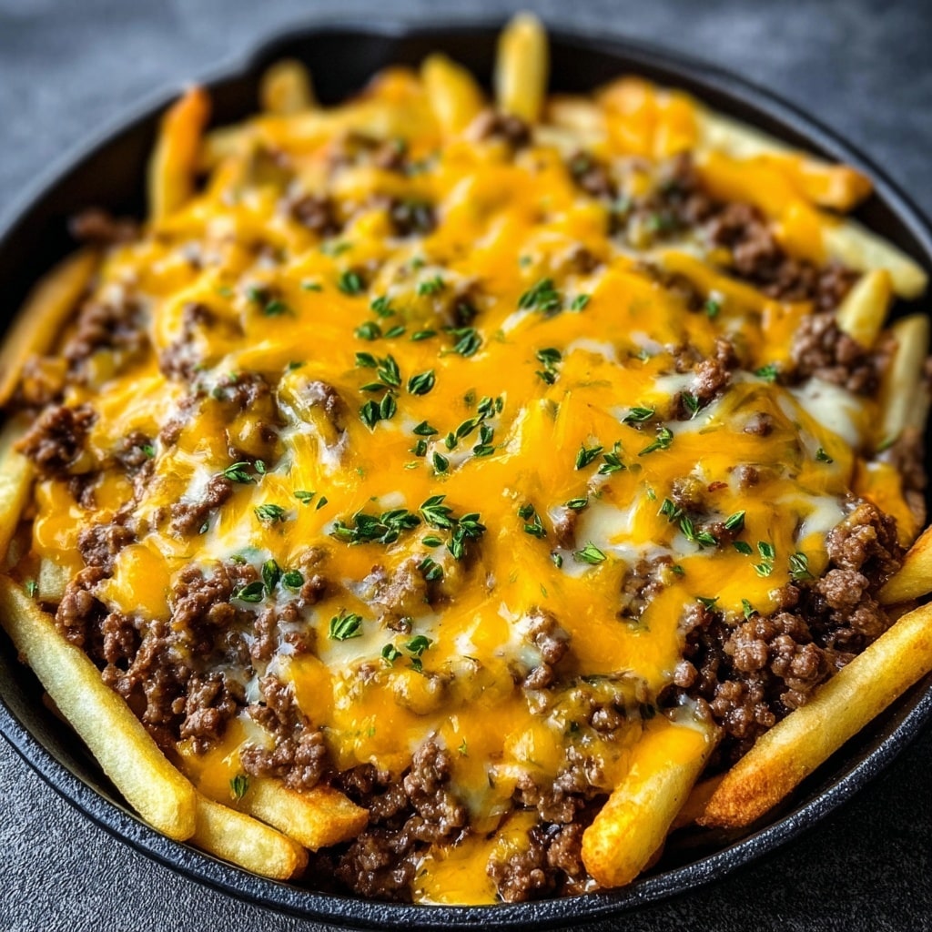 Cheeseburger French Fry Casserole Recipe - Recipe Image