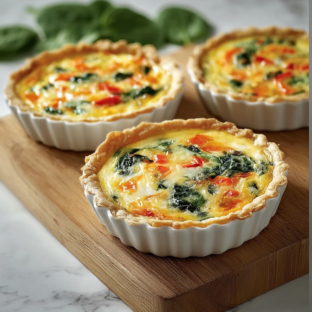 Mini Veggie Quiches: Easy Recipe for a Tasty Snack! Recipe