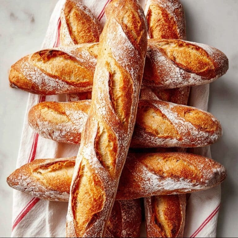 Classic Crusty French Baguettes Recipe