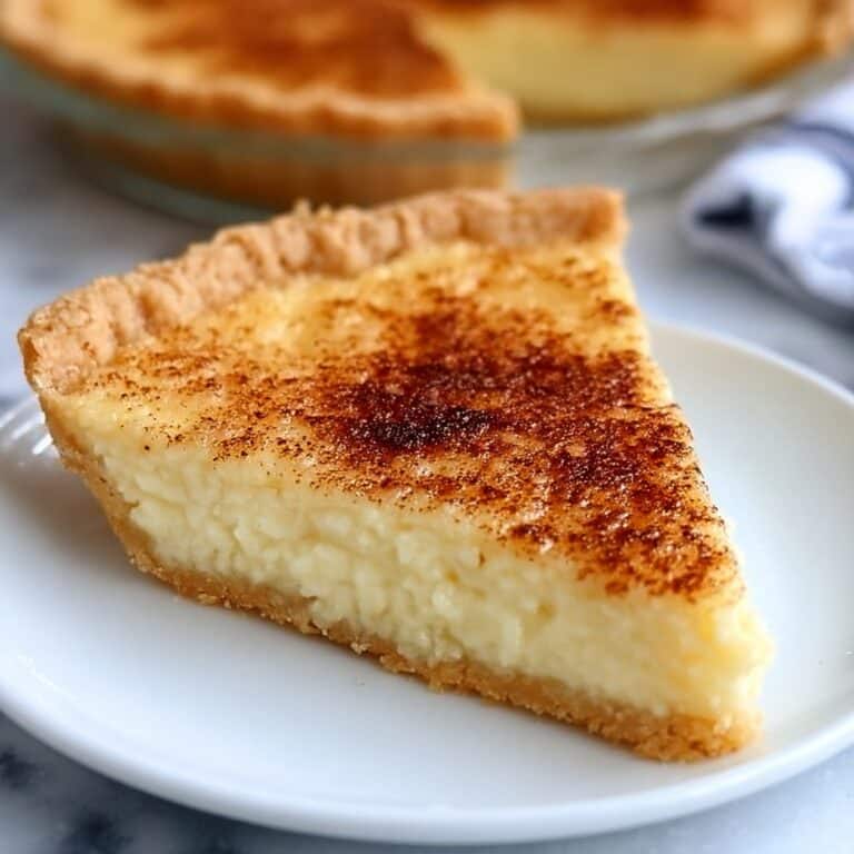 Crust Custard Pie Recipe