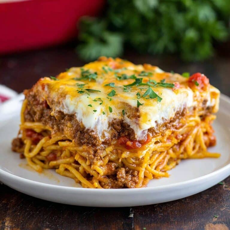 Million Dollar Spaghetti Casserole Recipe