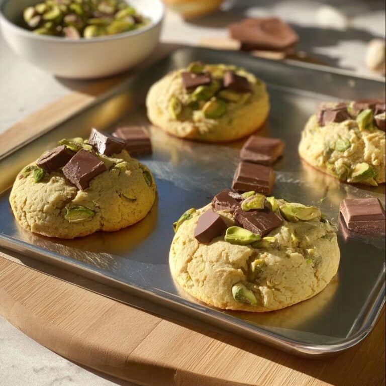 NYC Style Pistachio Cookies Recipe