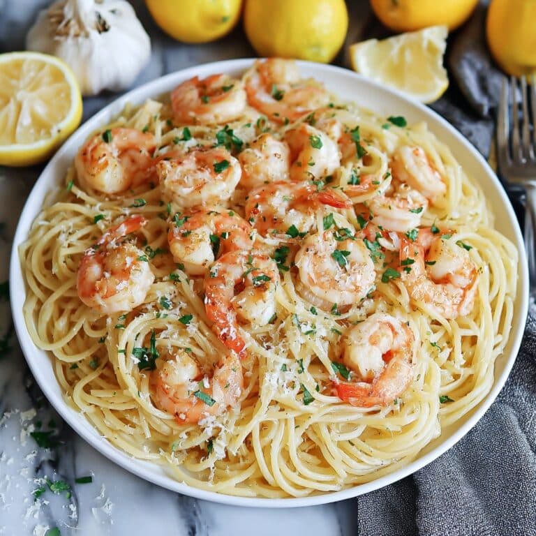 Garlic Shrimp Pasta Recipe