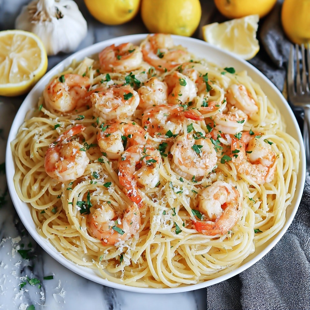 Garlic Shrimp Pasta Recipe