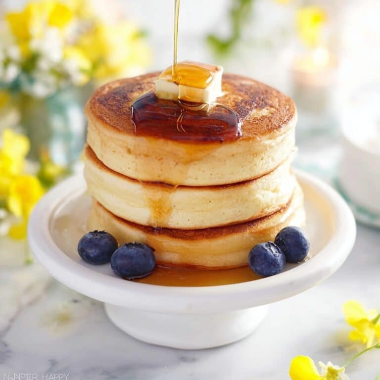 Fluffy Japanese Pancakes Recipe
