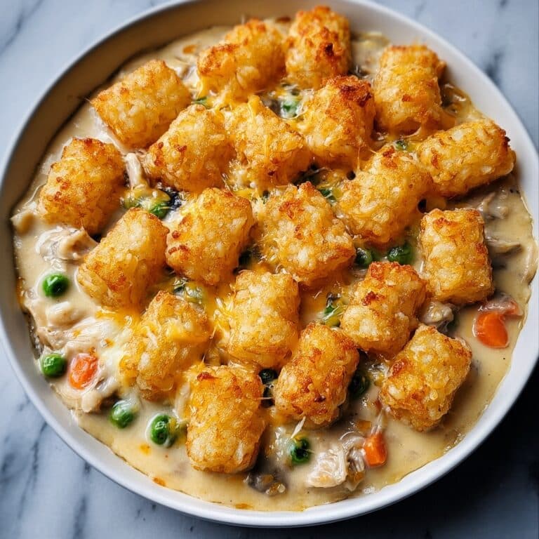 Tater Tot Chicken Pot Pie Recipe