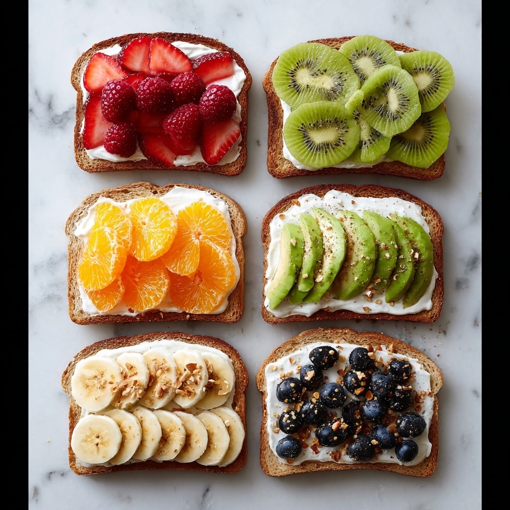 Breakfast Toasts with Avocado, Cherry Tomatoes, and Feta Recipe - Recipe Image