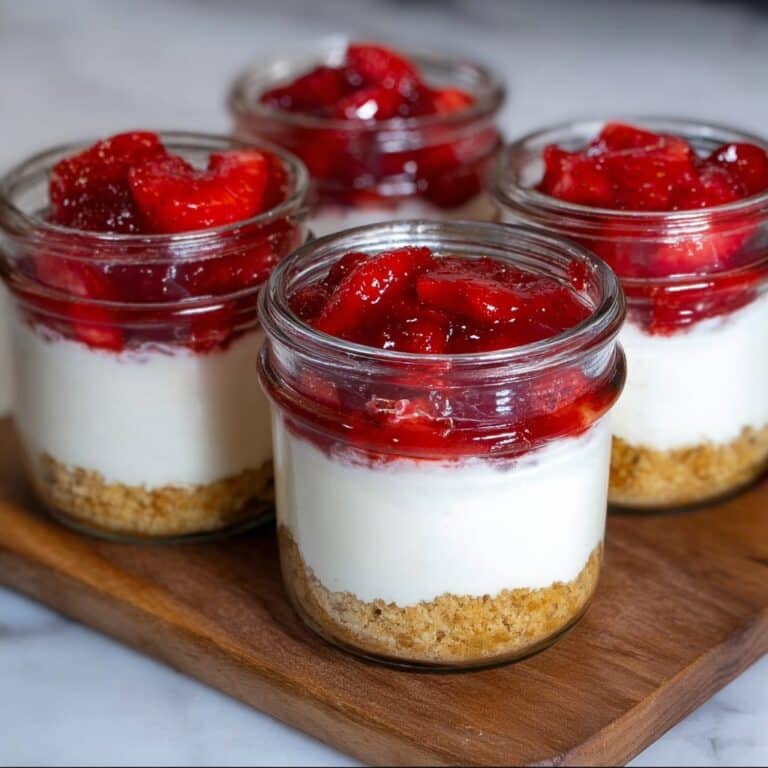High-Protein Cheesecake Jars Recipe