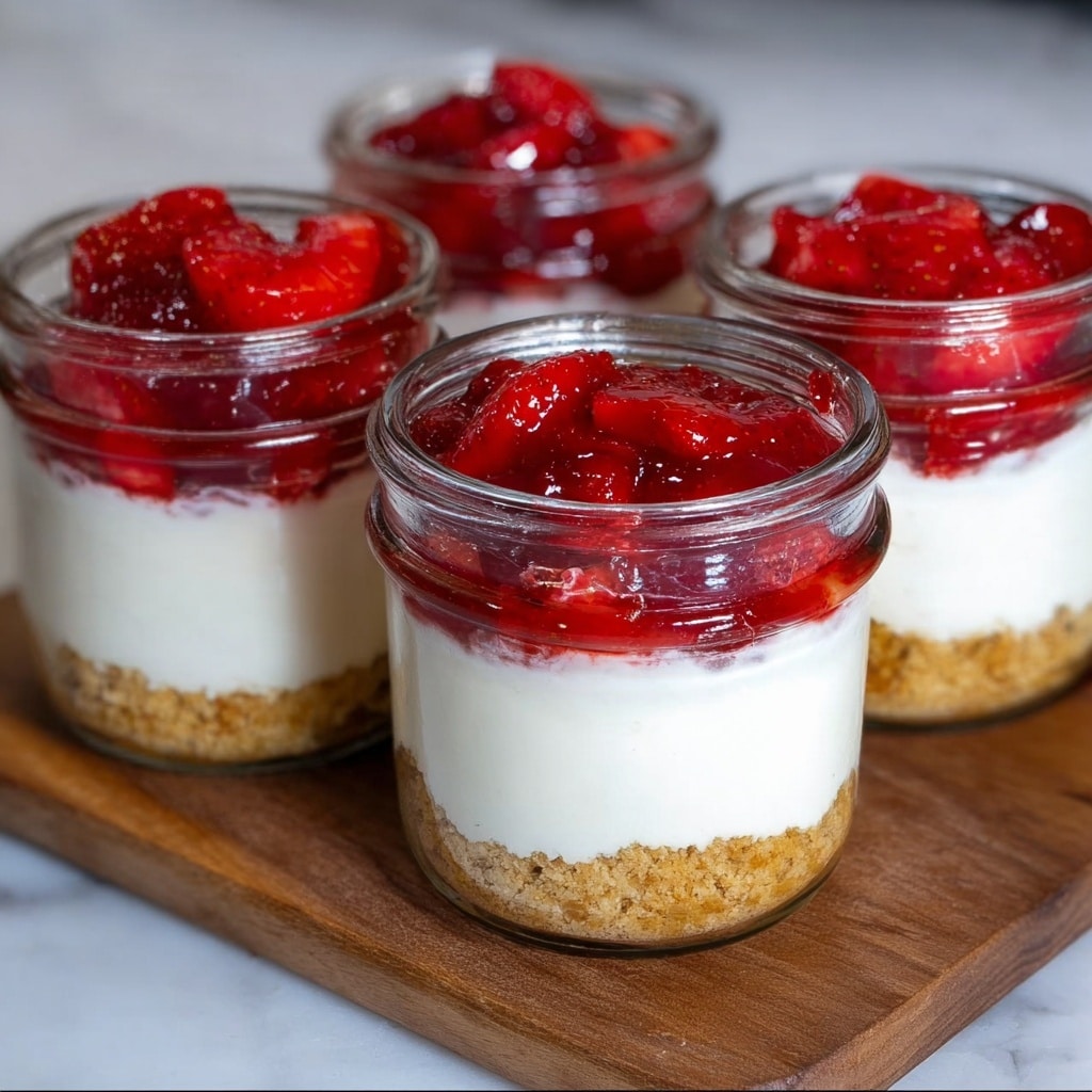 High-Protein Cheesecake Jars Recipe