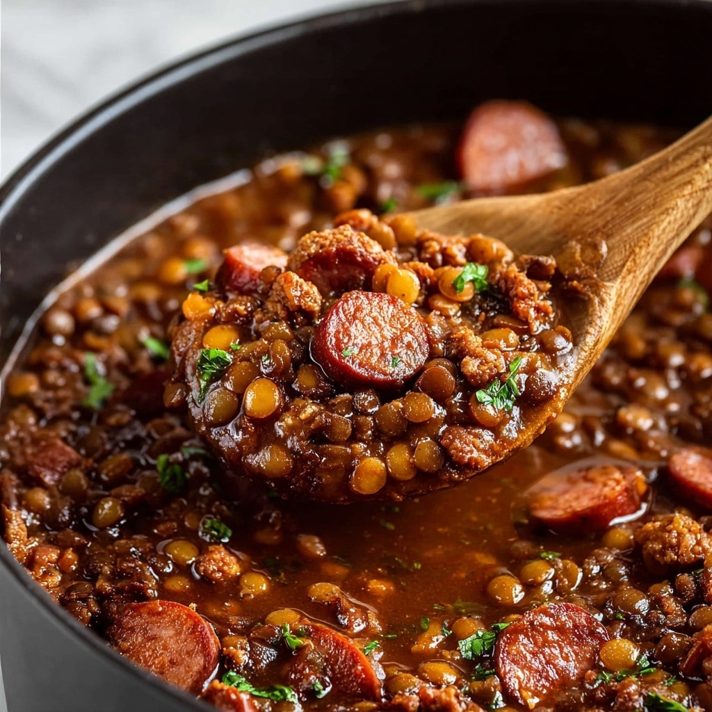 Kielbasa Cowboy Beans Recipe