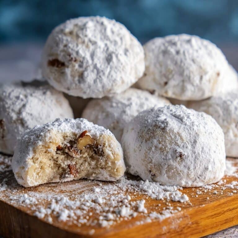 Pecan Cookie Balls Recipe