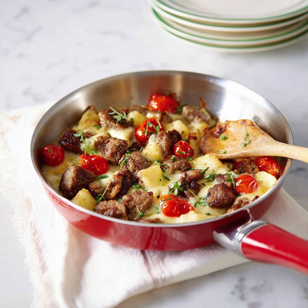 Frying Pan Meatball Hotpot Recipe - Recipe Image