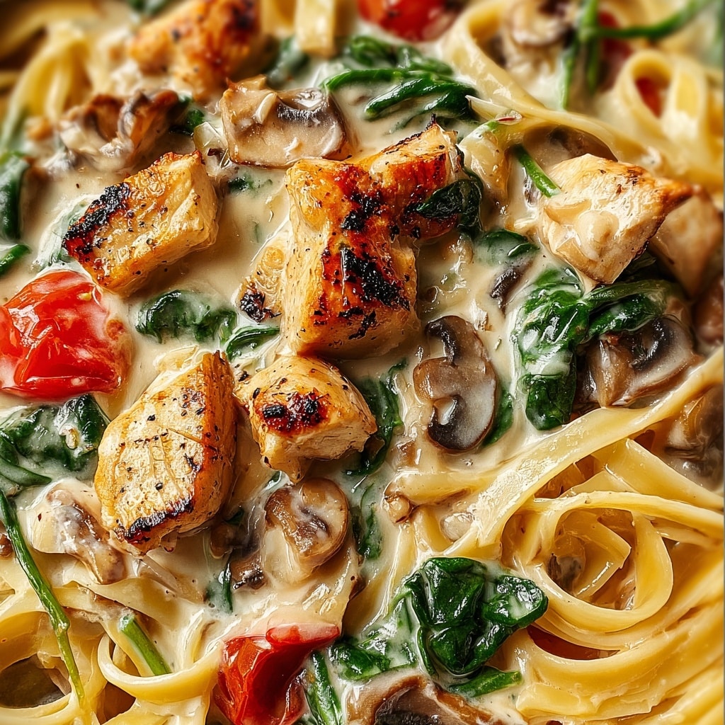 Creamy Tuscan Chicken Pasta Recipe - Recipe Image