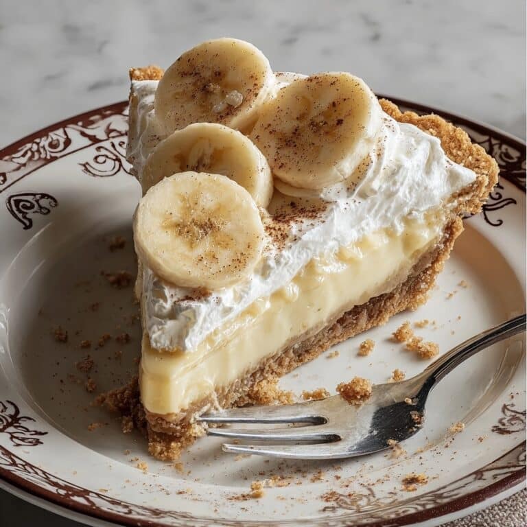 Old-Fashioned Banana Cream Pie Recipe