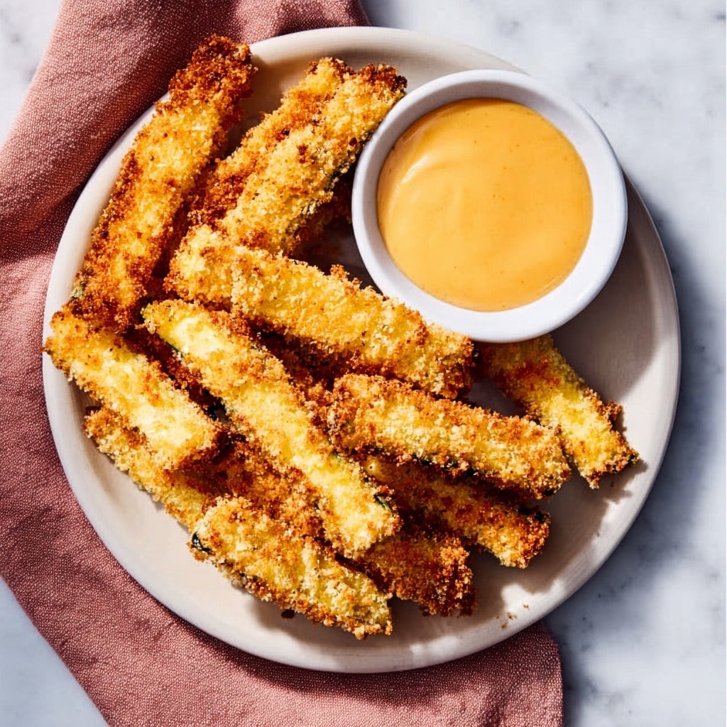 Crispy Air Fryer Parmesan Zucchini Fries Recipe