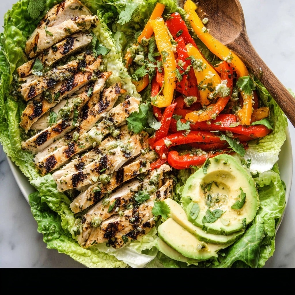 Grilled Chili Lime Chicken Fajita Salad Recipe - Recipe Image