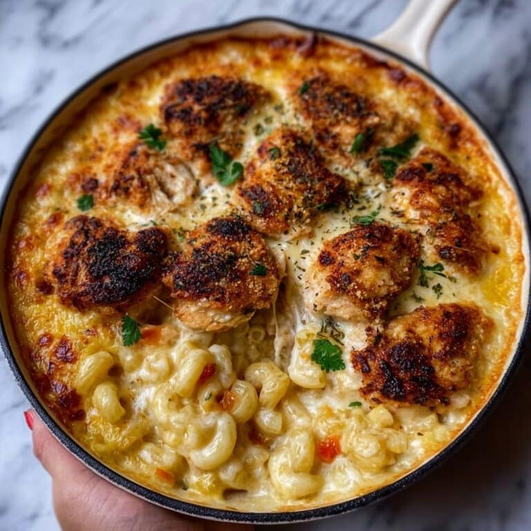 One-Pot Chicken Parmesan Mac & Cheese Recipe