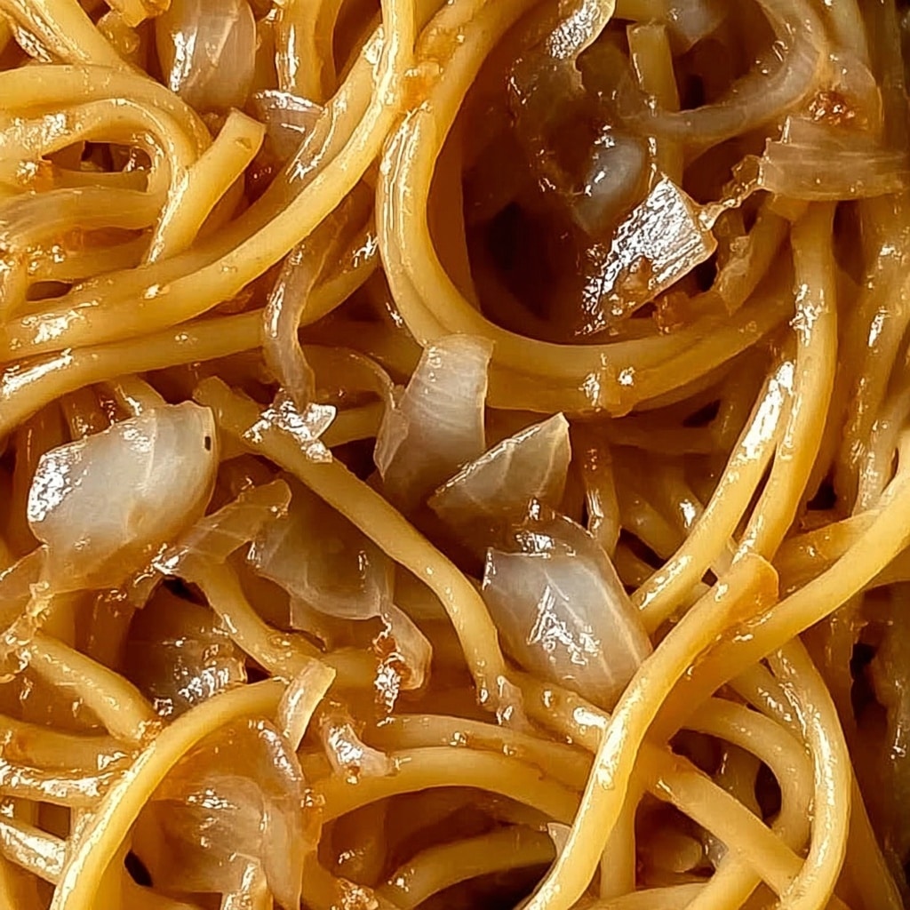 Caramelized Onion Pasta Recipe - Recipe Image