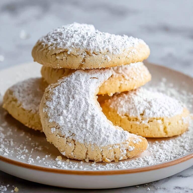 Almond Crescent Cookies Recipe
