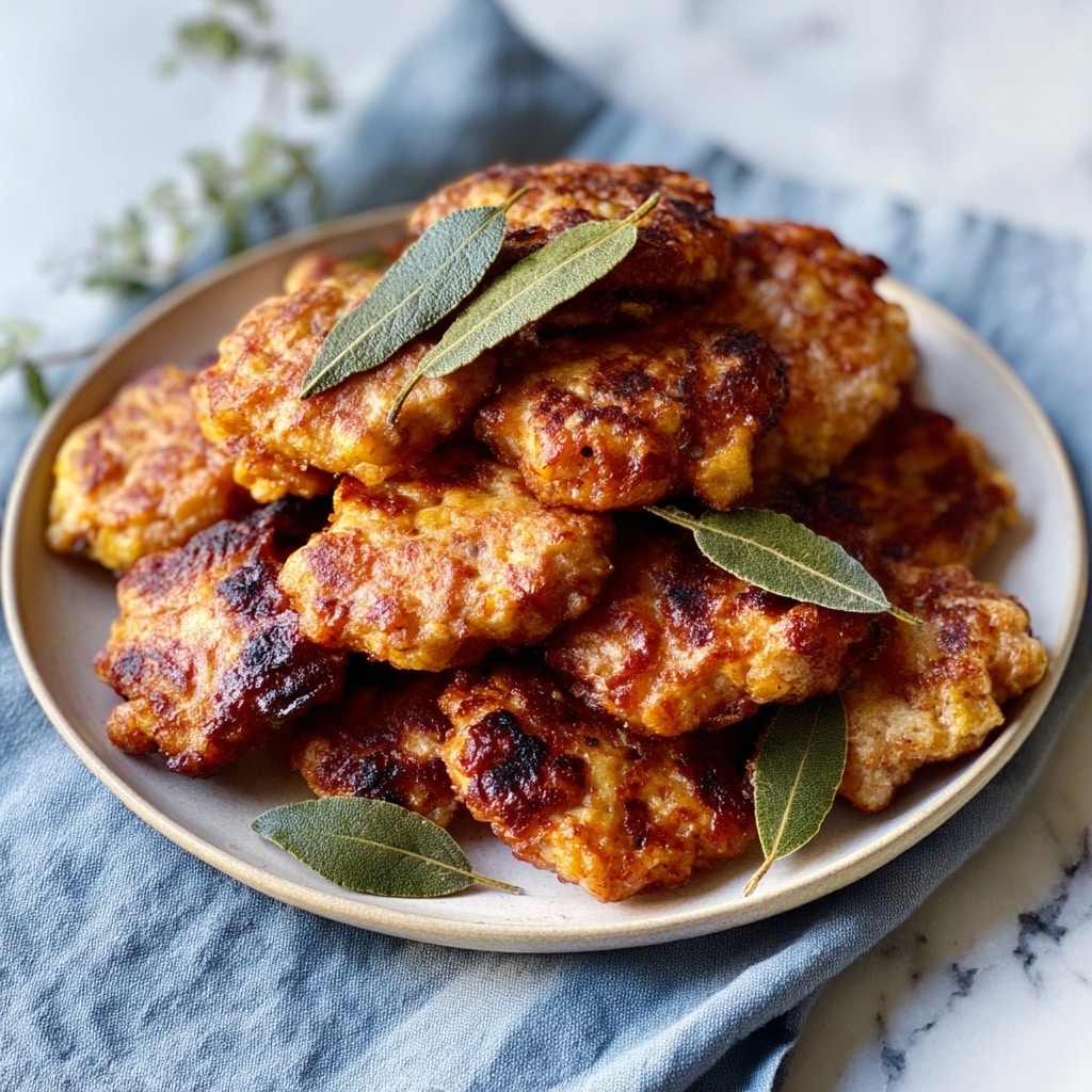 Homemade Ground Chicken Sausage Patties Recipe