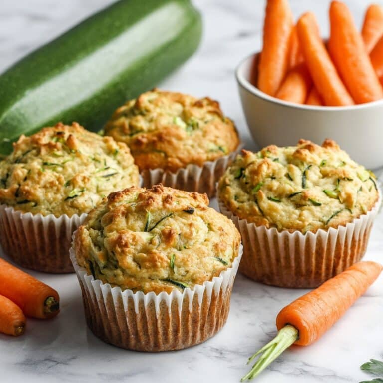 Zucchini and Carrot Breakfast Muffins Recipe