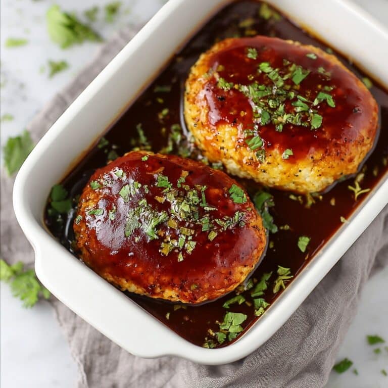 Mini Glazed Chicken Meatloaves Recipe