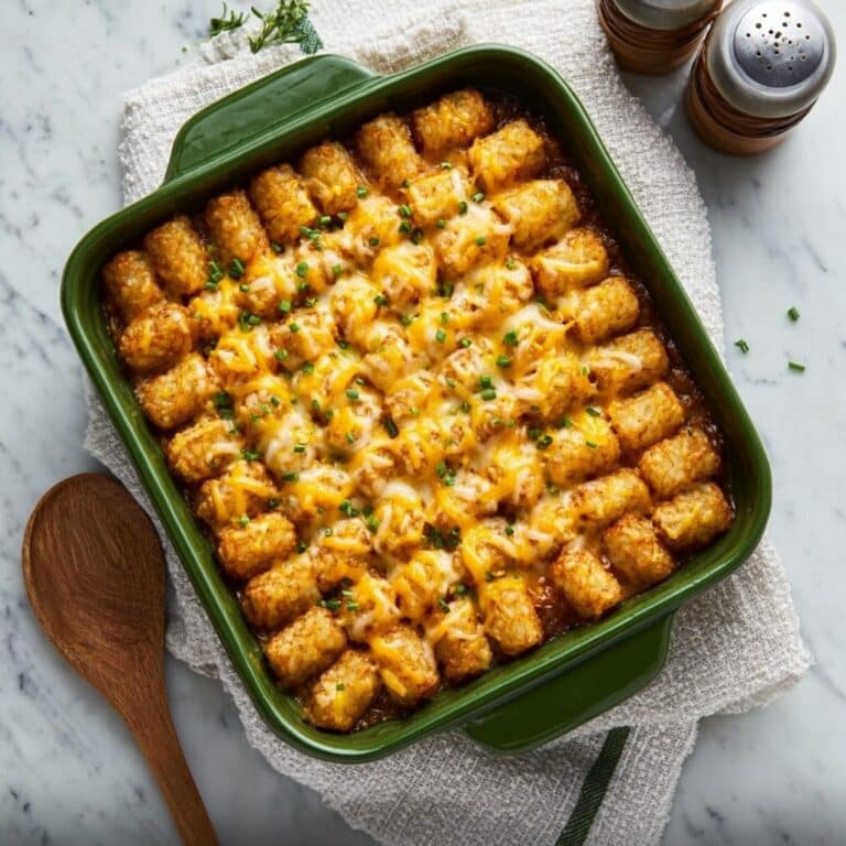 Keto Tater Tot Casserole Recipe