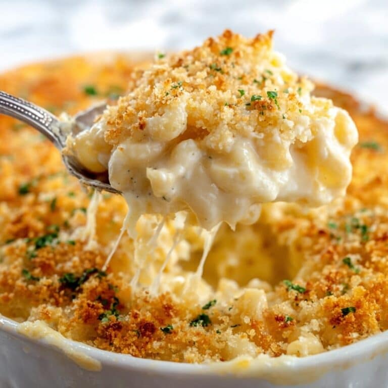 Four Cheese Baked Macaroni Recipe
