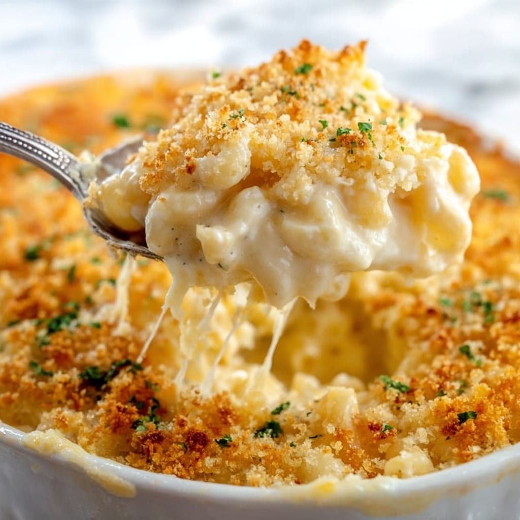 Four Cheese Baked Macaroni Recipe