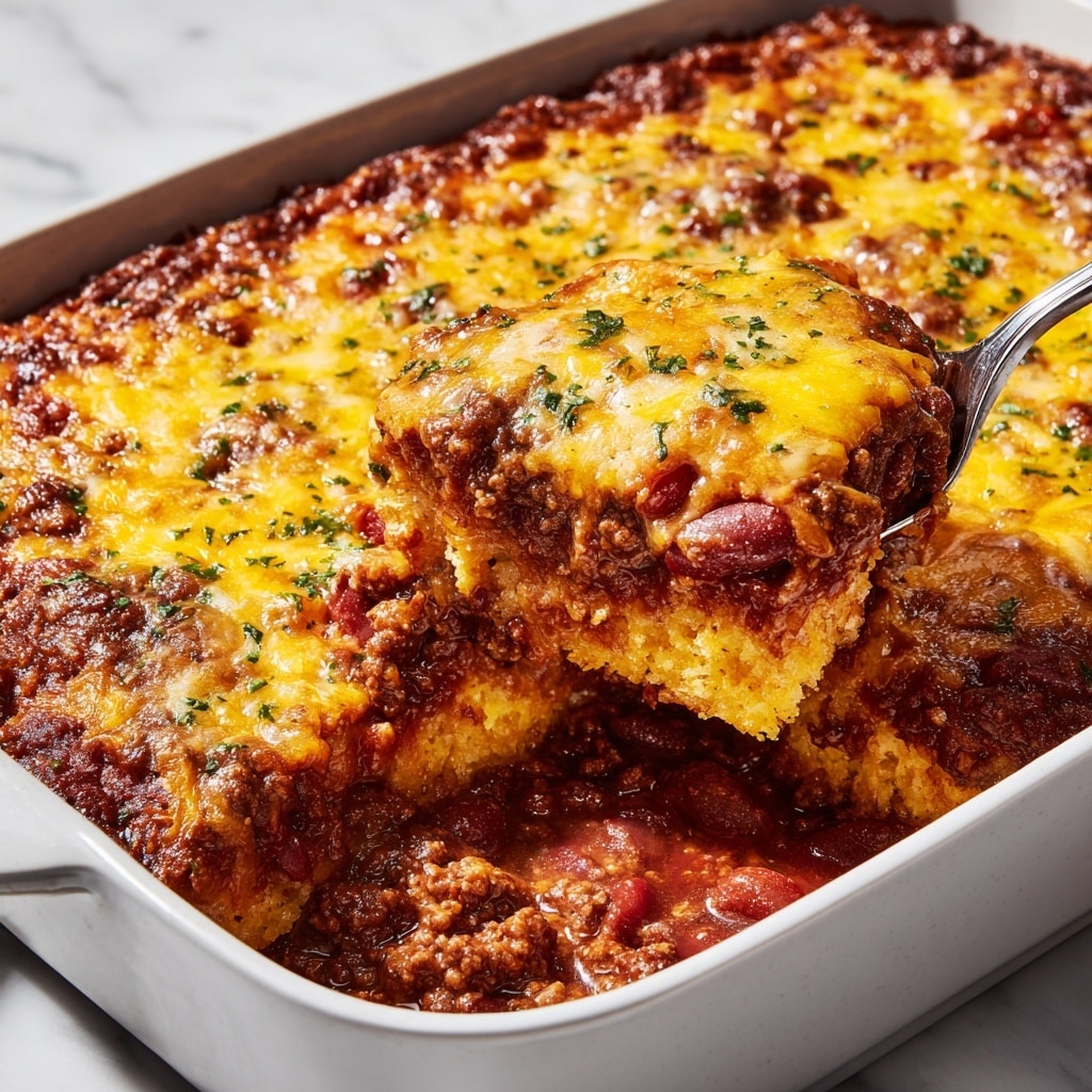 Easy Weeknight Chili Tater Tot Casserole Recipe - Recipe Image