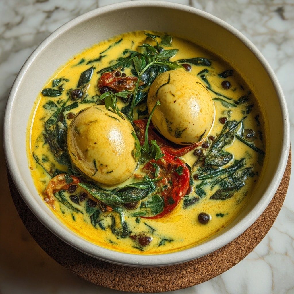 Sri Lankan Egg Curry Recipe - Recipe Image