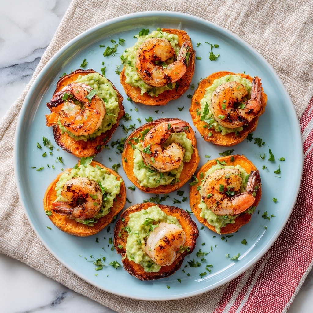 Cajun Shrimp Sweet Potato Bites Recipe - Recipe Image
