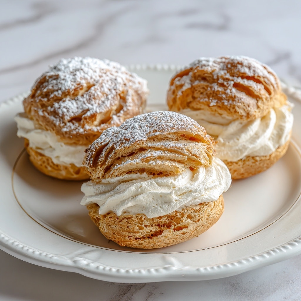 Easy Cream Puff Dessert Recipe - Recipe Image