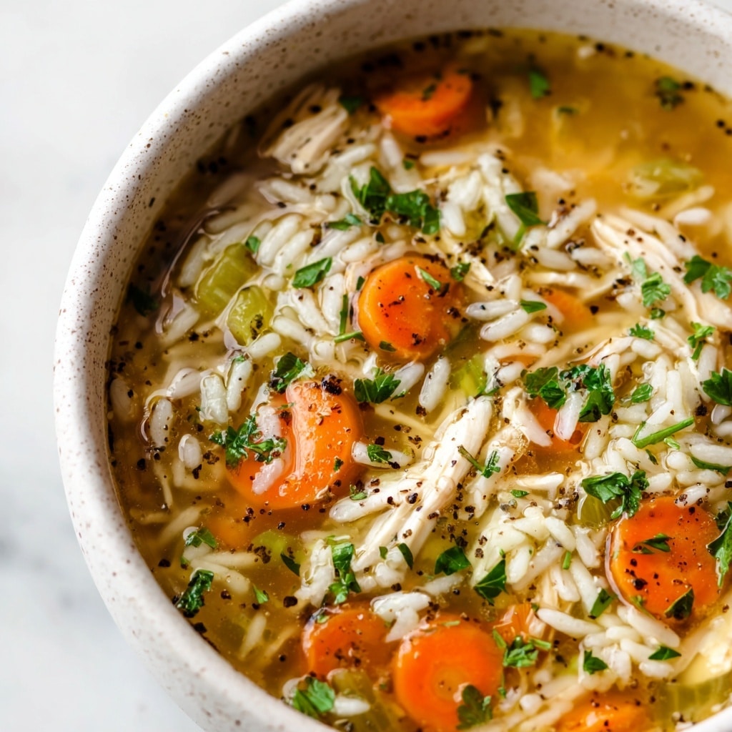 Chicken and Rice Soup – A Warm Embrace on Chilly Days Recipe - Recipe Image