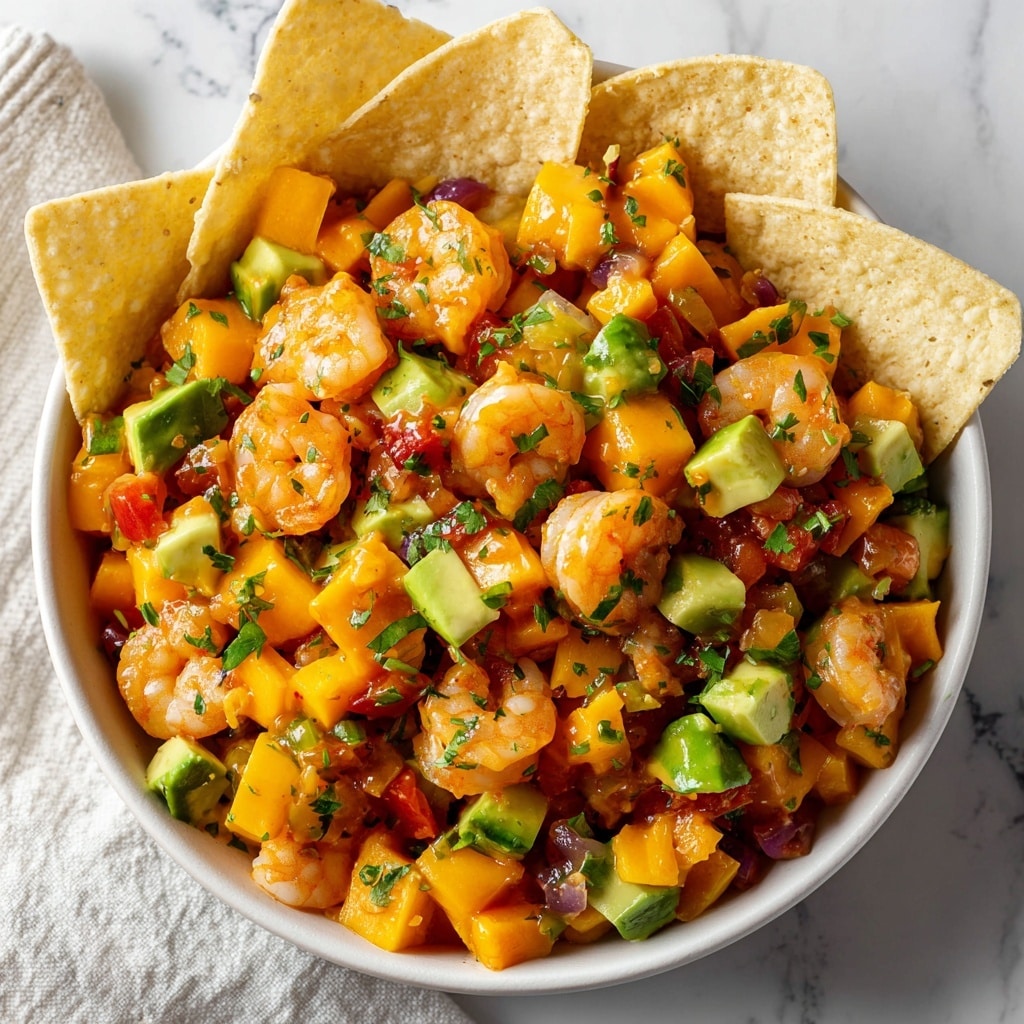 Mango Avocado Shrimp Salad Recipe - Recipe Image